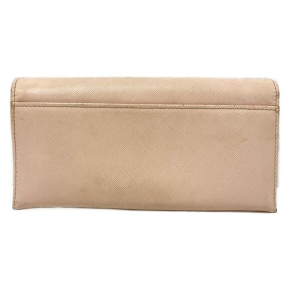 Auth Salvatore Ferragamo Vara - Light Pink Leather Long Wallet - Picture 3 of 12